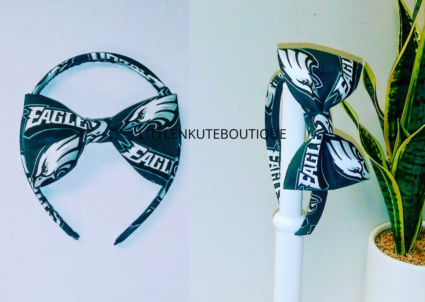 Interchangeable Headband w/ Matching Bow - Little N Kute Boutique