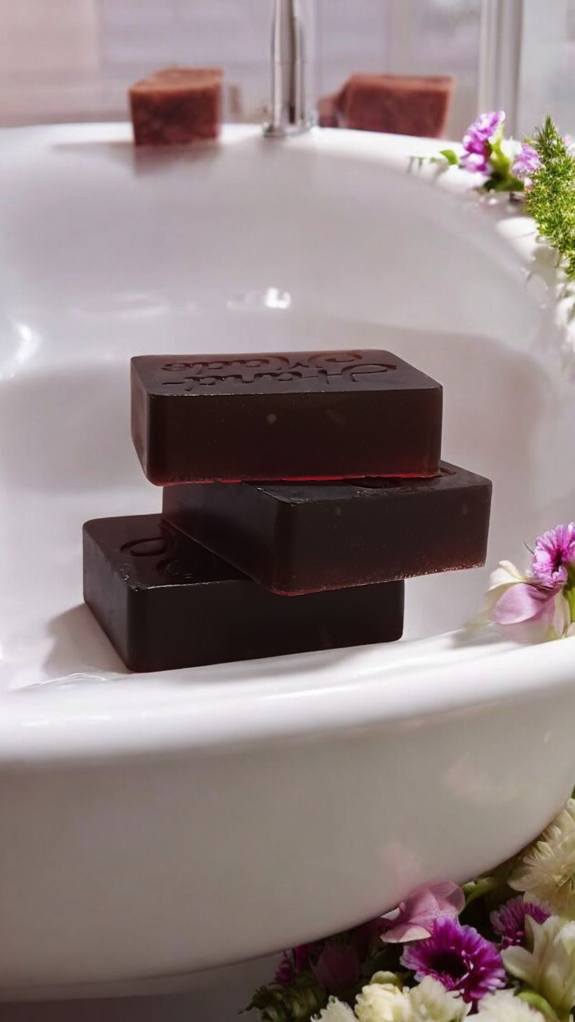 Beetroot and Rosehip Oil Soap  Bar