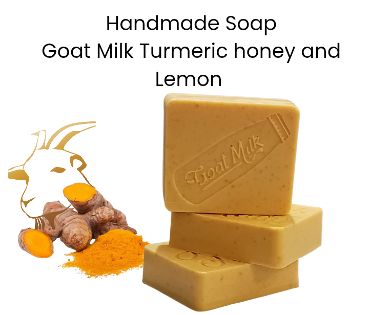 Turmeric +Honey +Lemon Goat Milk Soap