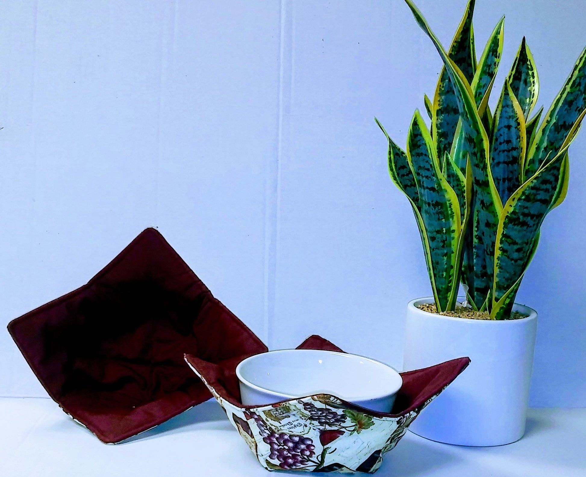 Microwave  Reversible Cozy Bowl Holder - Little N Kute Boutique