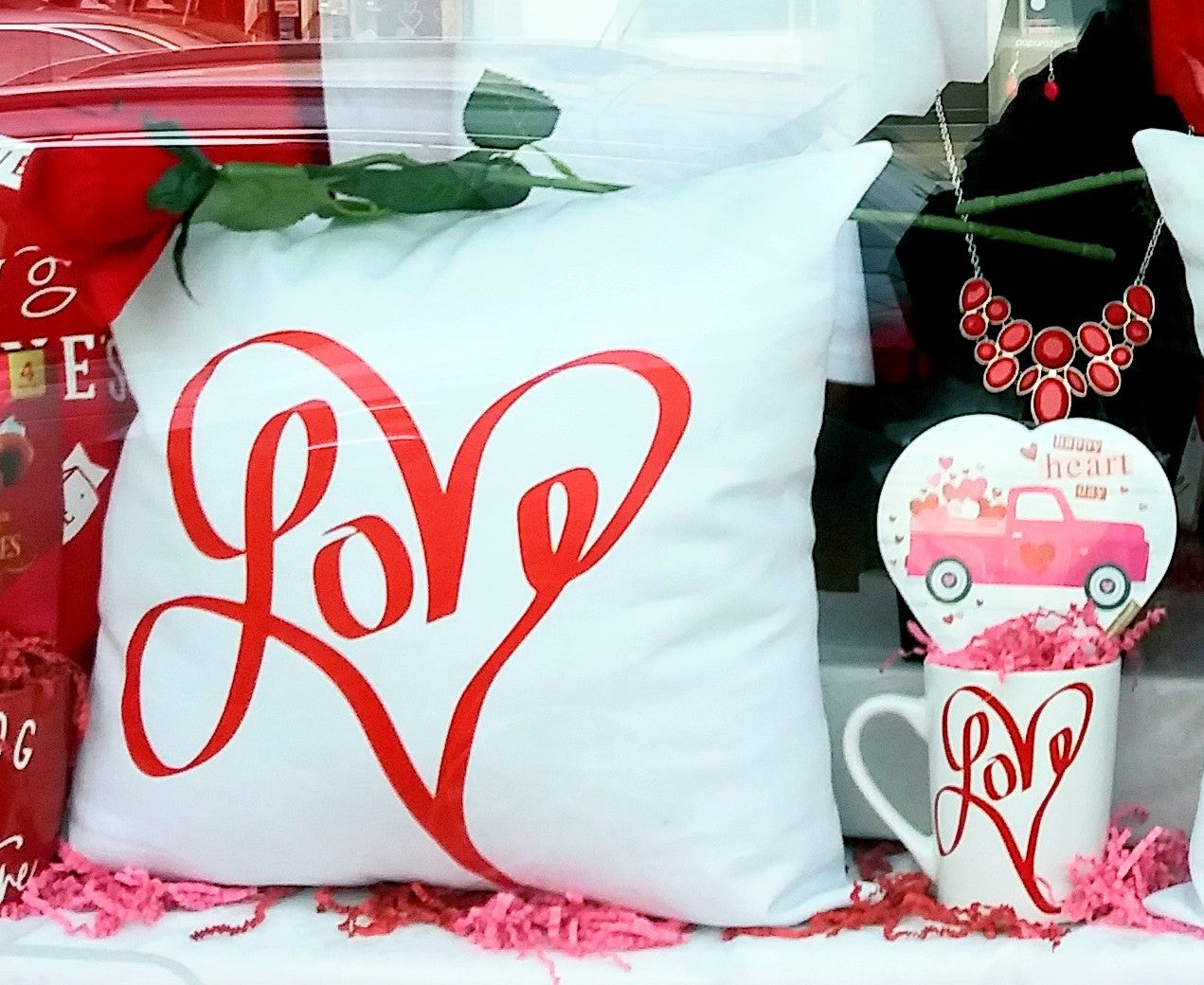 Valentine's Day Decorative Pillow - Little N Kute Boutique