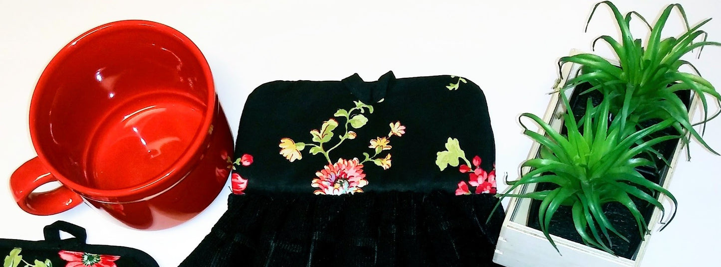 Hanging Dish Towel w/ Pot Holder