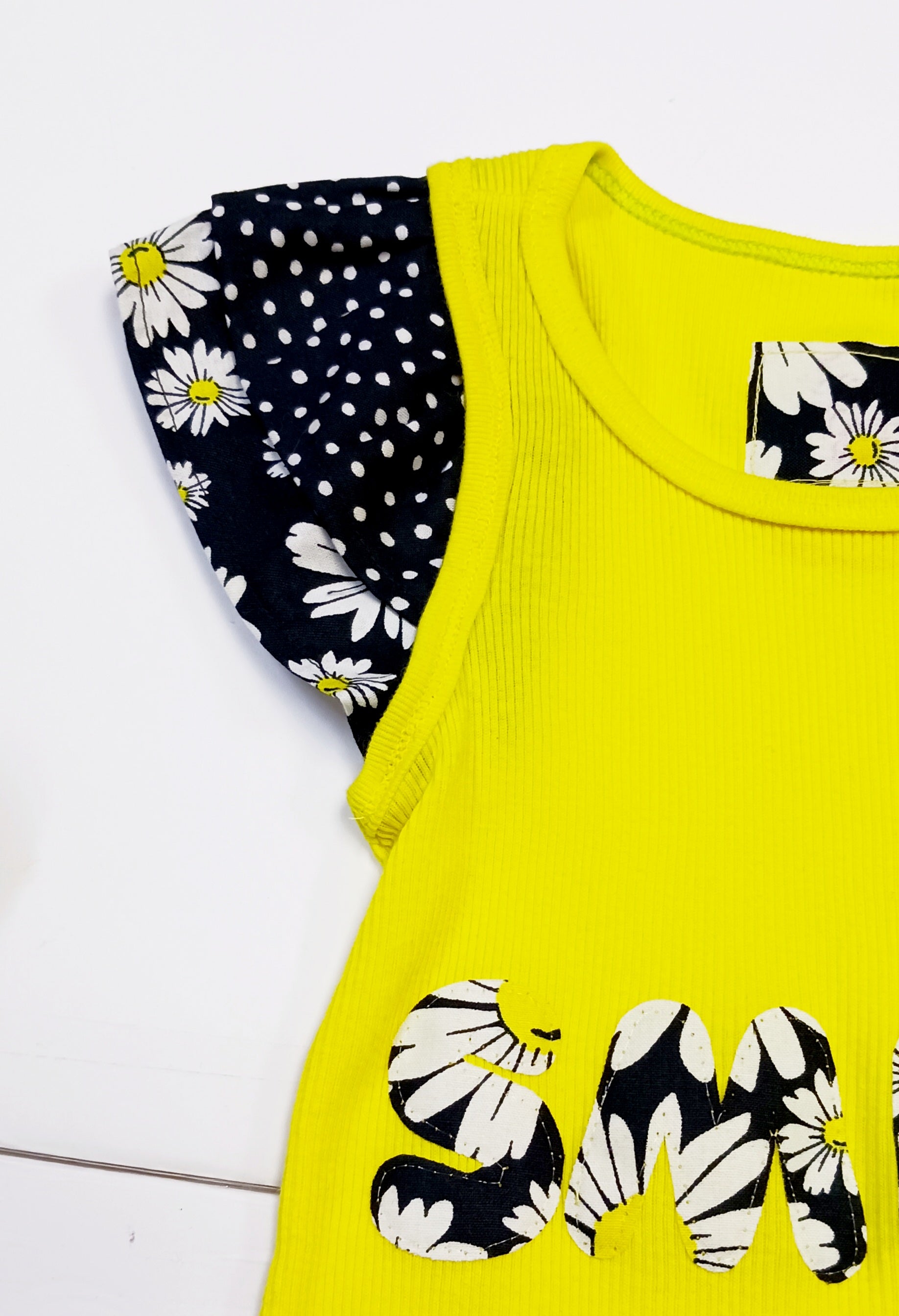 Daisy Girl's 2-piece Skirt  Set Outfit - Little N Kute Boutique