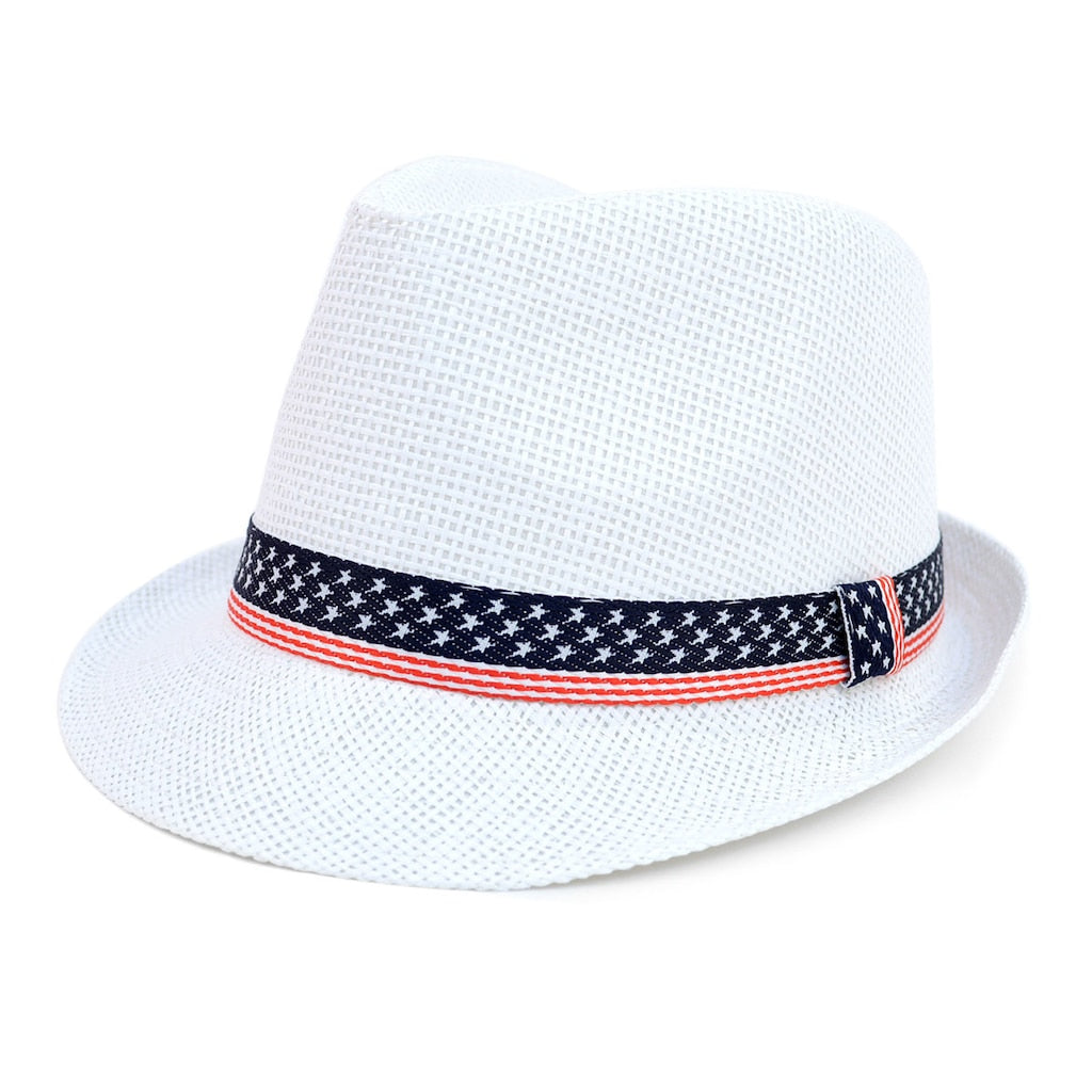 Men's 4th of July Fedora Hat - Little N Kute Boutique
